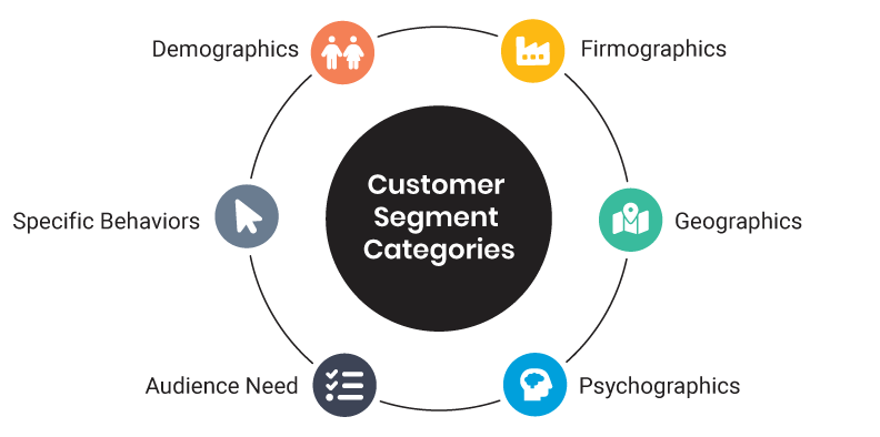 Customer segment categories